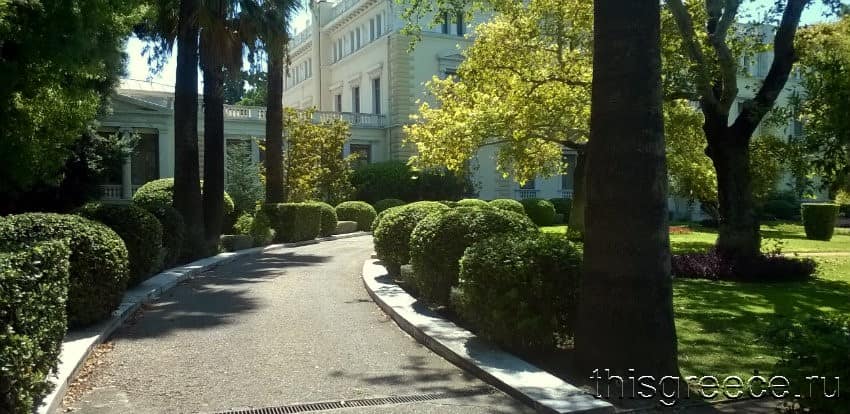 фото президентский дворец в Афинах
